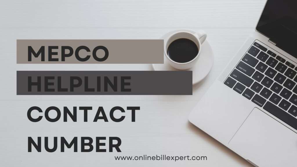 Mepco Helpline Contact Number