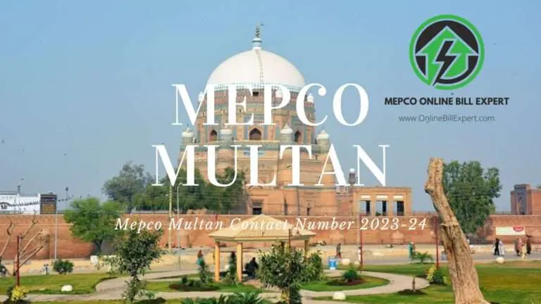 Mepco Multan Contact Number 2023-24