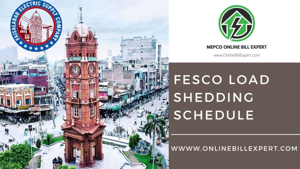 Fesco Load Shedding Schedule