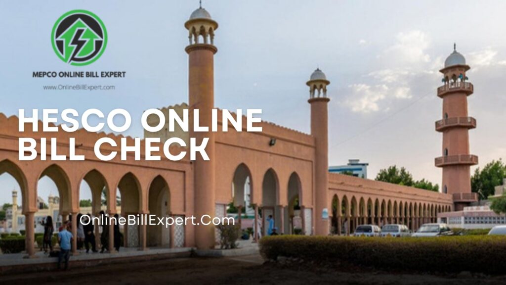 Hesco Online Bill Check