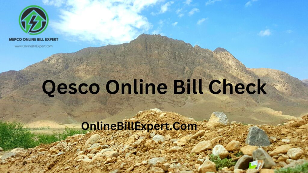 Qesco Online Bill Check