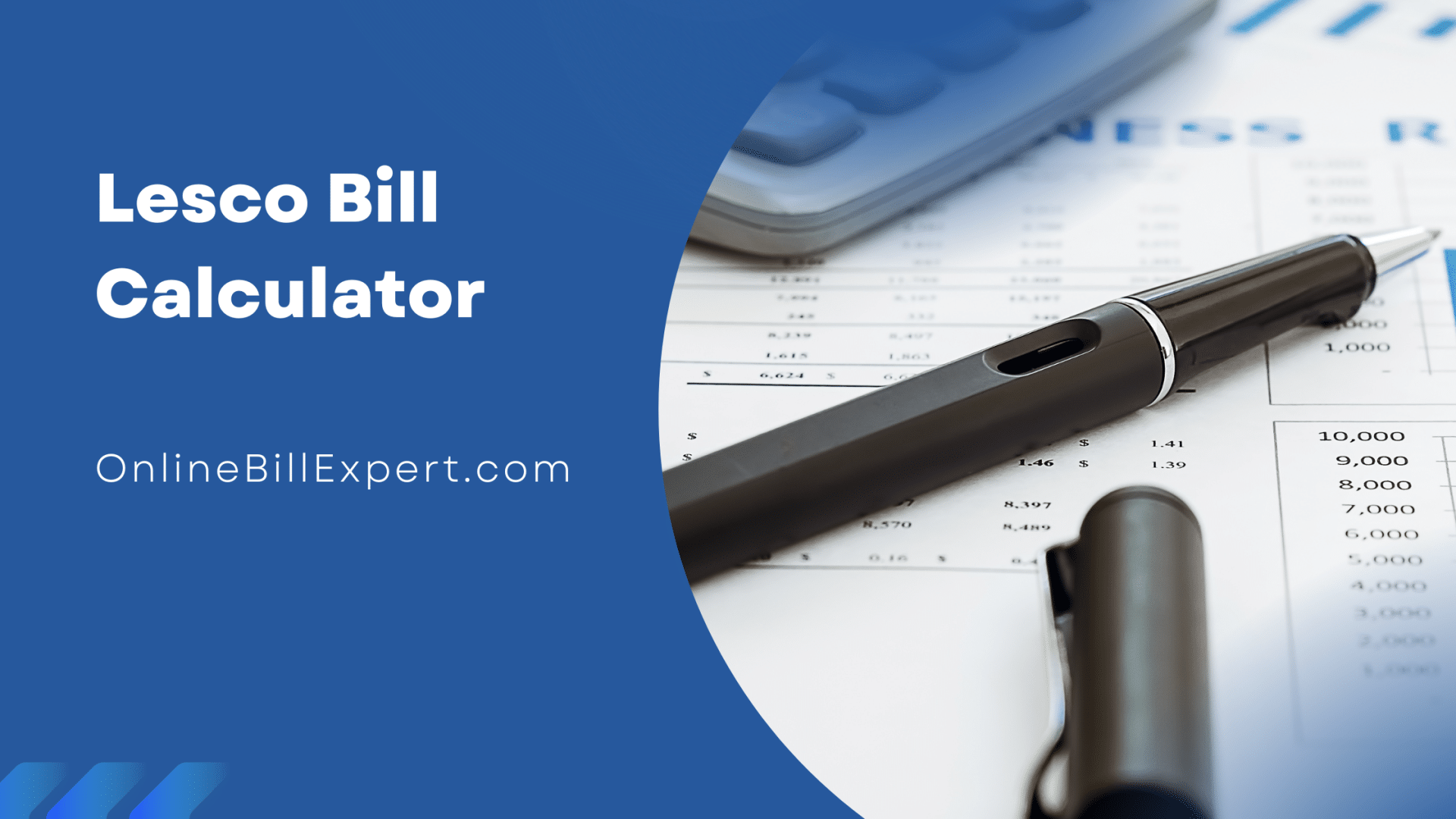 Lesco Bill Calculator